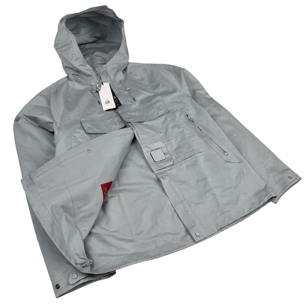 CP Company Metropolis Series Silver A.A.C Waterproof Jacket - XXL (54)