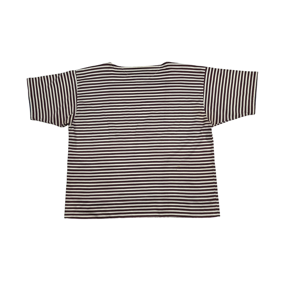 Stone Island Vintage 1987 Cotton Red Striped T Shirt - XL