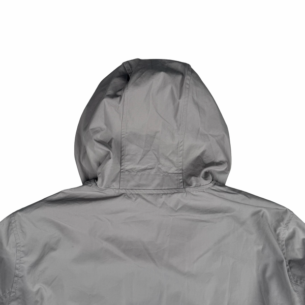 Stone Island Silver 2026 All-Weather Cotton Canvas S.I Ghost Jacket - Large