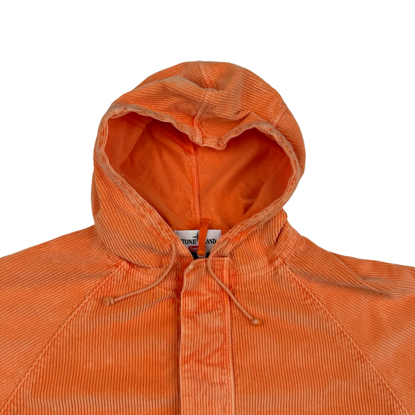 Stone Island x Supreme Orange Corduroy 500 Frost Jacket - Large