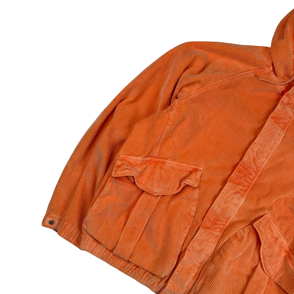 Stone Island x Supreme Orange Corduroy 500 Frost Jacket - Large