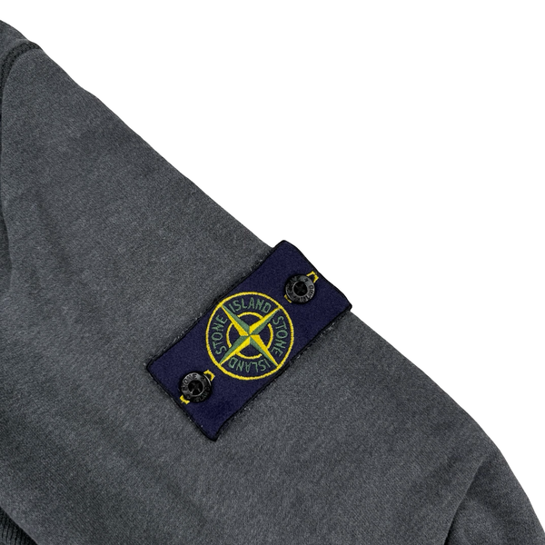 Stone Island Grey 2017 Zipped Hoodie - XL