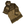Load image into Gallery viewer, C.P. Company x Palace Rubber Wool Brown Duffel Jacket - Large
