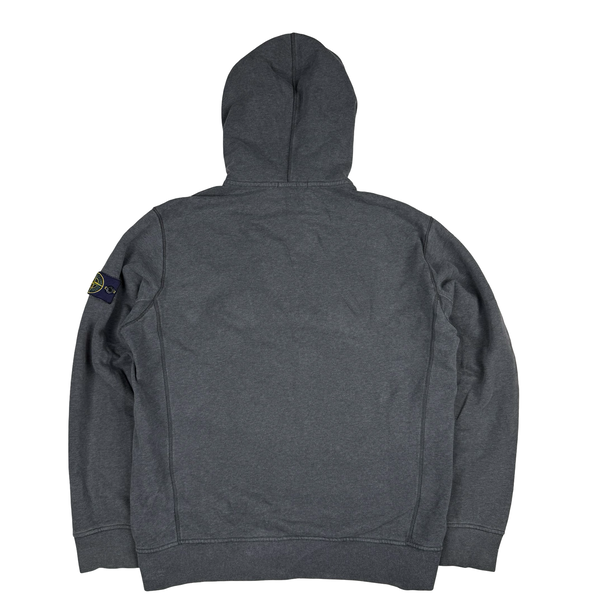 Stone Island Grey 2017 Zipped Hoodie - XL