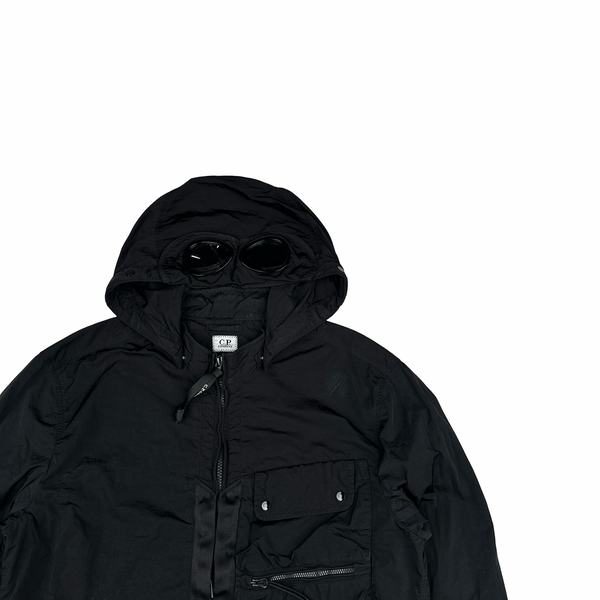 CP Company Black Chrome Goggle Jacket - Medium