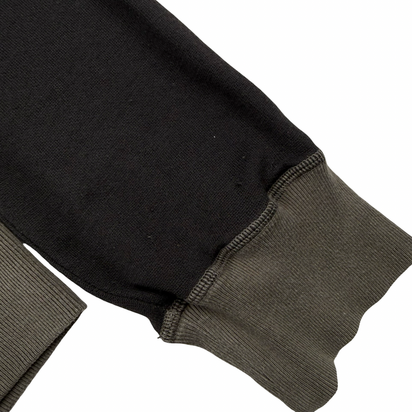 Stone Island 2011 Black Cotton Knit Hooded Zipped Jumper - XL