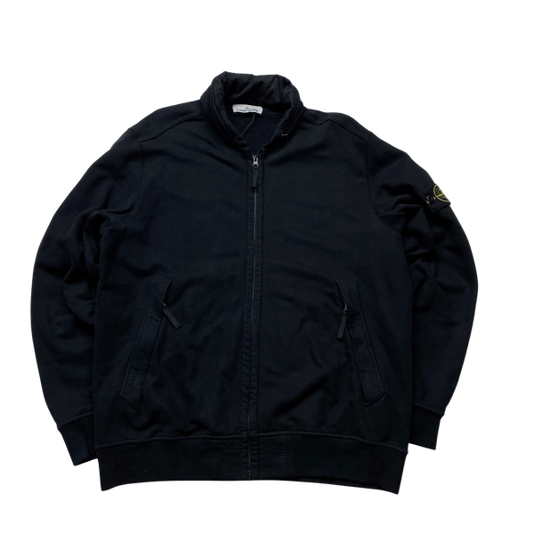 Stone Island 2017 Black Zipped Jumper - XXL