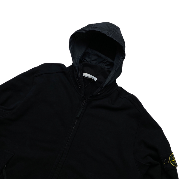 Stone Island 2017 Black Zipped Jumper - XXL