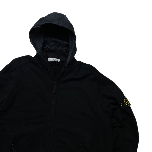 Stone Island 2017 Black Zipped Jumper XXL Mat s Island