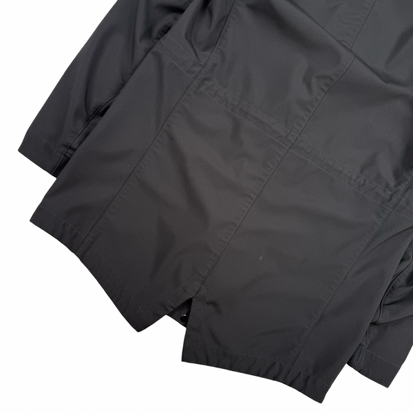 CP Company Black Fishtail Parka Soft Shell - Small (46)