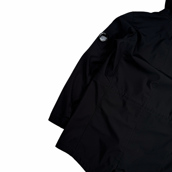 CP Company Black Fishtail Parka Soft Shell - Small (46)