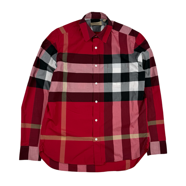 Burberry Nova Check Button Up Shirt - Medium