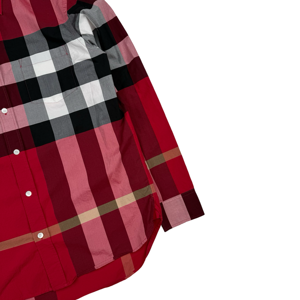 Burberry Nova Check Button Up Shirt - Medium
