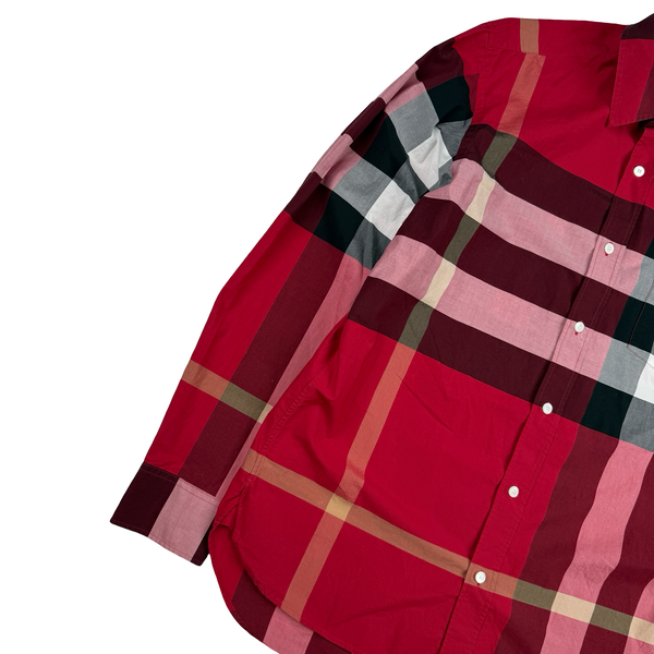 Burberry Nova Check Button Up Shirt - Medium