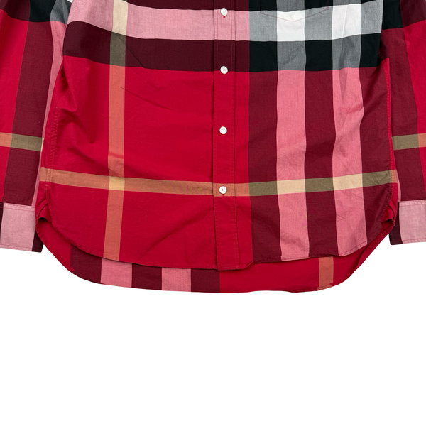 Burberry Nova Check Button Up Shirt - Medium