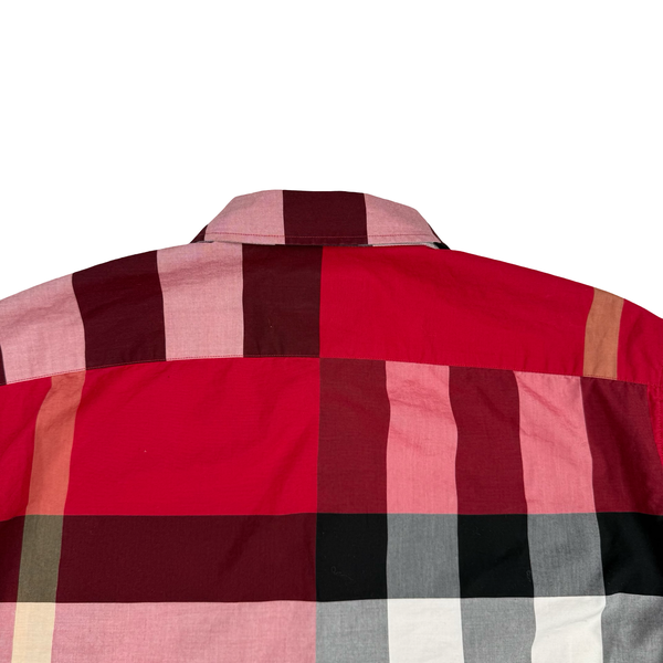 Burberry Nova Check Button Up Shirt - Medium