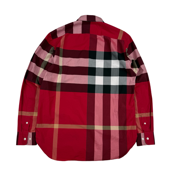 Burberry Nova Check Button Up Shirt - Medium