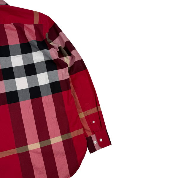 Burberry Nova Check Button Up Shirt - Medium