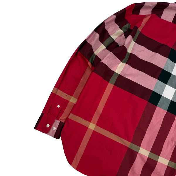 Burberry Nova Check Button Up Shirt - Medium