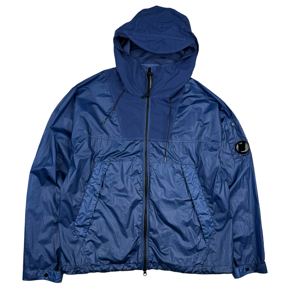 CP Company Blue CS II Lens Viewer Lightweight Jacket - Small