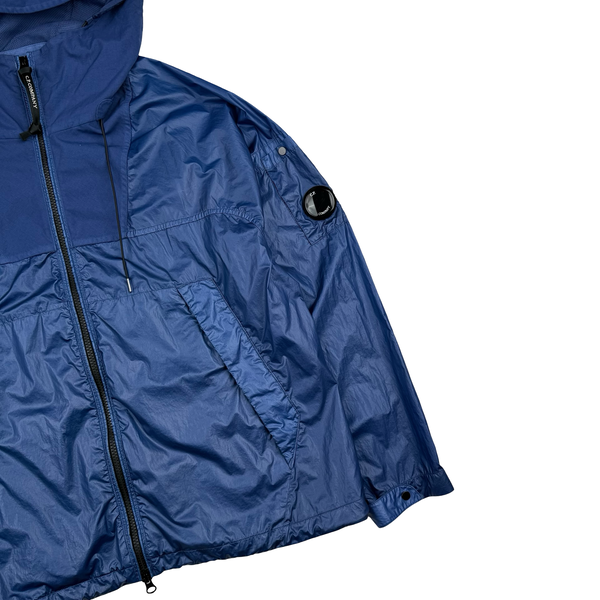 CP Company Blue CS II Lens Viewer Lightweight Jacket - Small