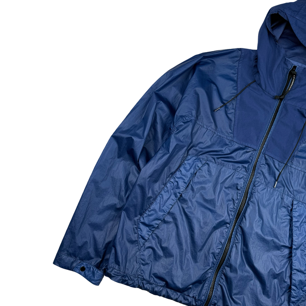 CP Company Blue CS II Lens Viewer Lightweight Jacket - Small