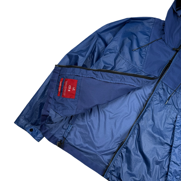 CP Company Blue CS II Lens Viewer Lightweight Jacket - Small