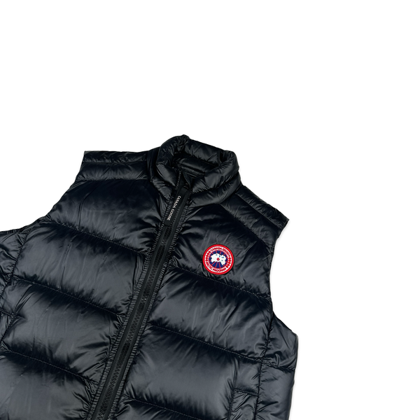Canada Goose Black Down Filled Gilet - Small