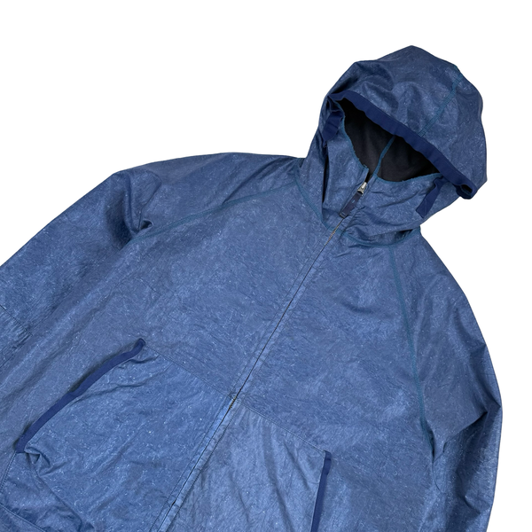 Stone Island Vintage 2001 Laminated Webbing Spalmantura Hooded Jacket - XL