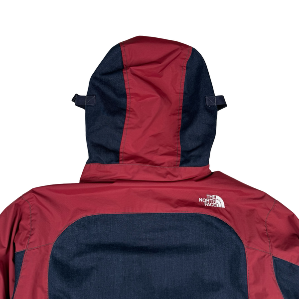 North Face Indigo Wash Denim Cordura Coolmax Sample Jacket - Large