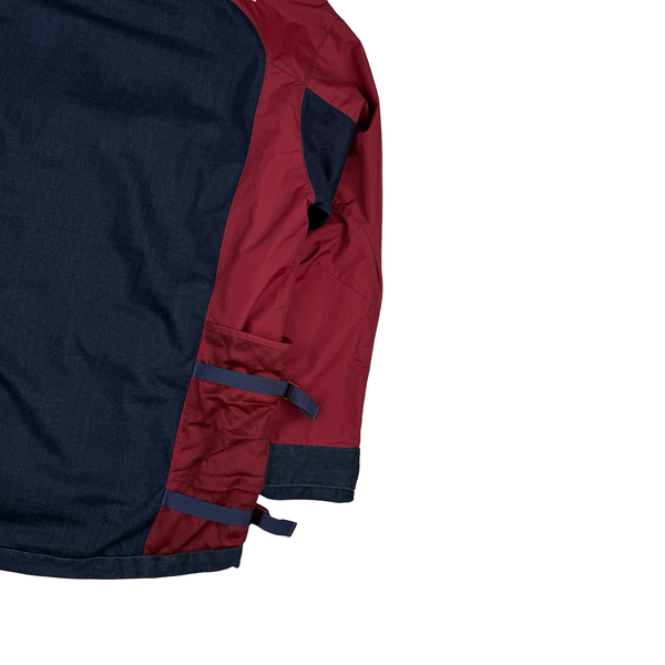 North Face Indigo Wash Denim Cordura Coolmax Sample Jacket - Large