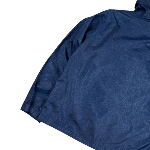 Stone Island Vintage 2001 Laminated Webbing Spalmantura Hooded Jacket - XL