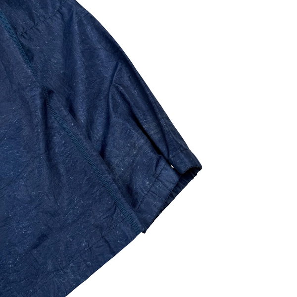 Stone Island Vintage 2001 Laminated Webbing Spalmantura Hooded Jacket - XL