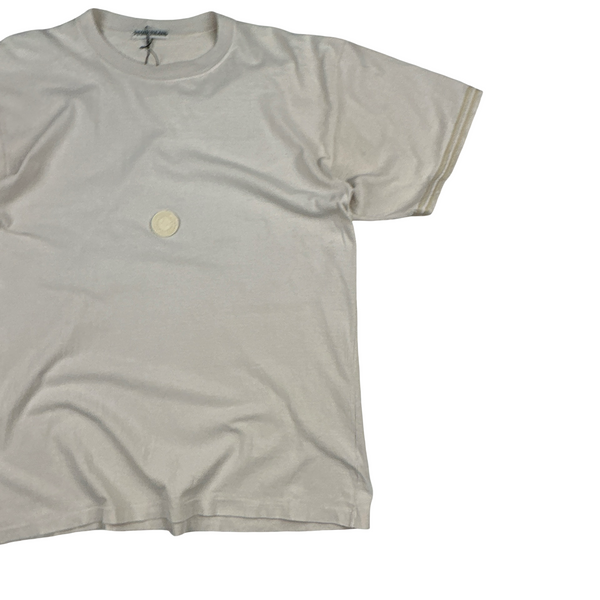 Stone Island Vintage Compass Centre Spellout Cotton T-Shirt - Large