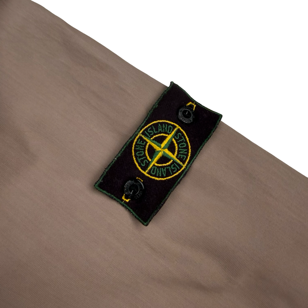 Stone Island Beige Nylon Vintage SS2000 Zipped Jacket - XL