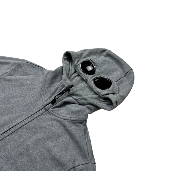 CP Company Goggle Hoodie Light Grey - XXL