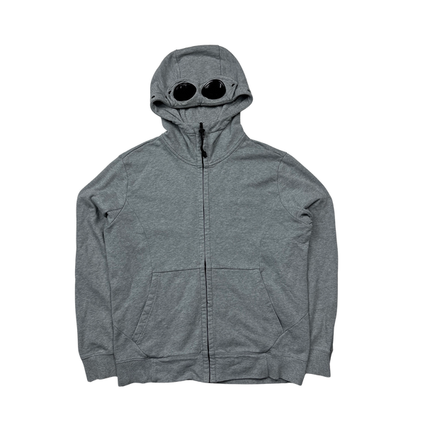 CP Company Goggle Hoodie Light Grey - XXL