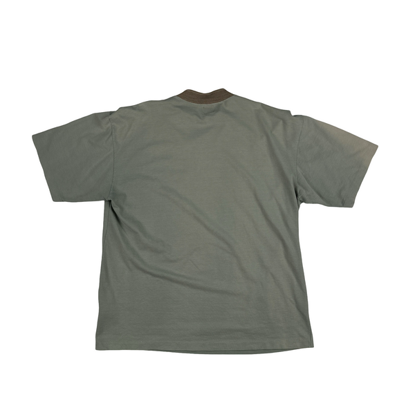 CP Company 1989 Sage Green Spell out T Shirt - Large