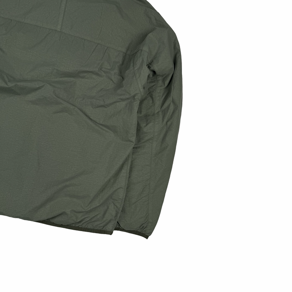 CP Company Green Flatt Nylon Hooded Lens View Jacket - Small (46)