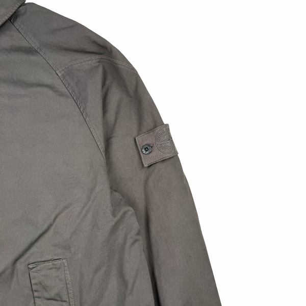 Stone Island Anthracite Grey Ghost Piece Overshirt - XL