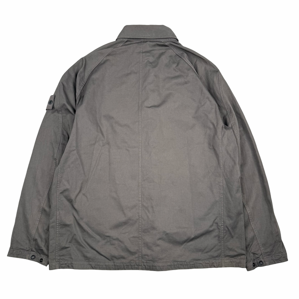 Stone Island Anthracite Grey Ghost Piece Overshirt - XL
