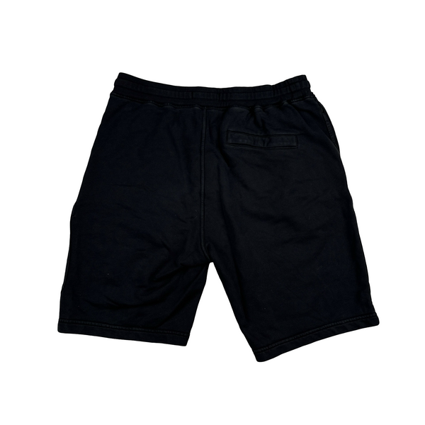 Stone Island 2021 Black Fleece Cotton Shorts - Large