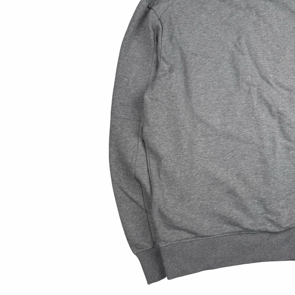 CP Company Light Grey Cotton Crewneck Sweatshirt - Medium
