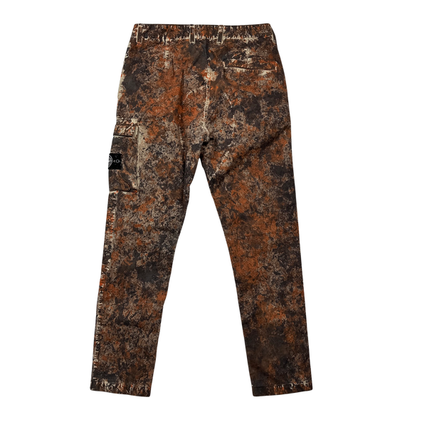 Stone Island 2019 Paintball Camo Cargo Trousers - 30"