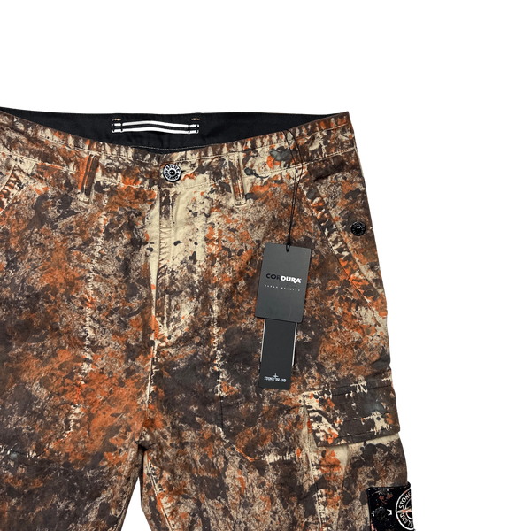 Stone Island 2019 Paintball Camo Cargo Trousers - 30"