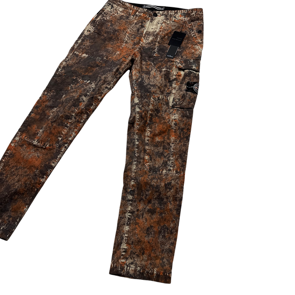 Stone Island 2019 Paintball Camo Cargo Trousers - 30"