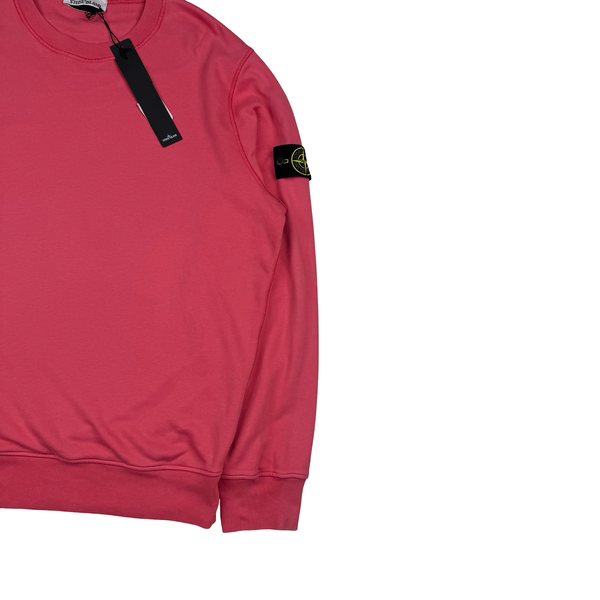 Stone Island 2023 Cerise Pink Crewneck Sweatshirt - XXL