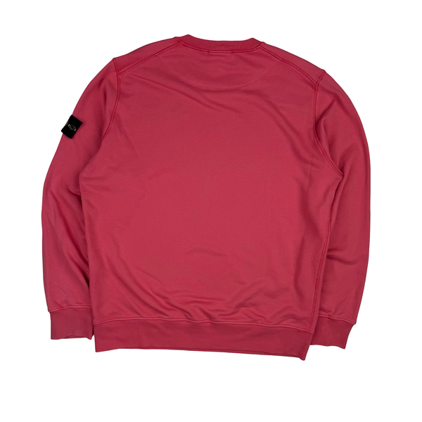 Stone Island 2023 Cerise Pink Crewneck Sweatshirt - XXL
