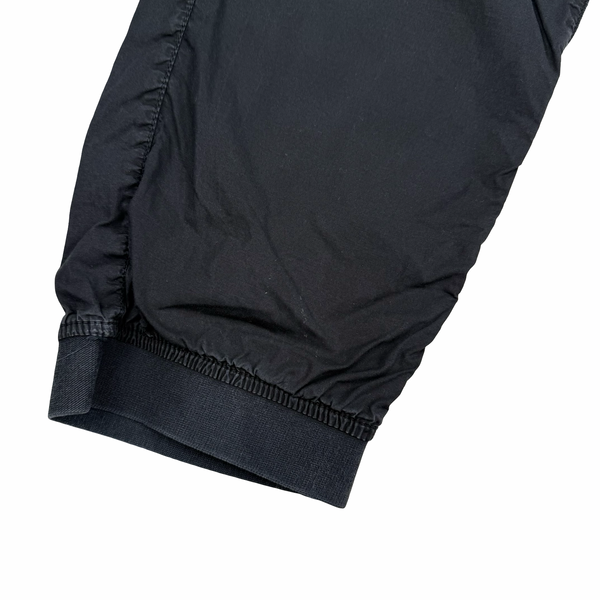 Stone Island 2021 Black Regular Tapered Cargo Trousers - 32"