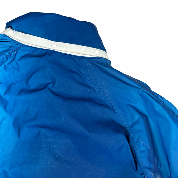 Stone Island 2011 Rare Archive Blue Reflective Jacket - 3XL